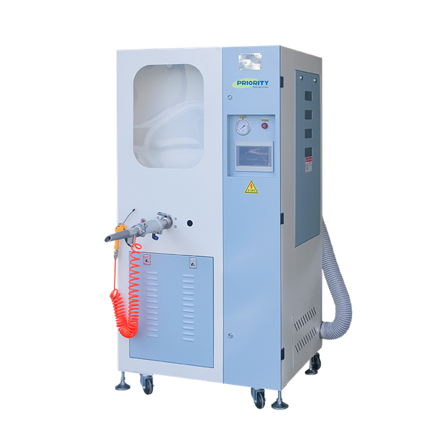 Automatic down filling machine for in-store sampling