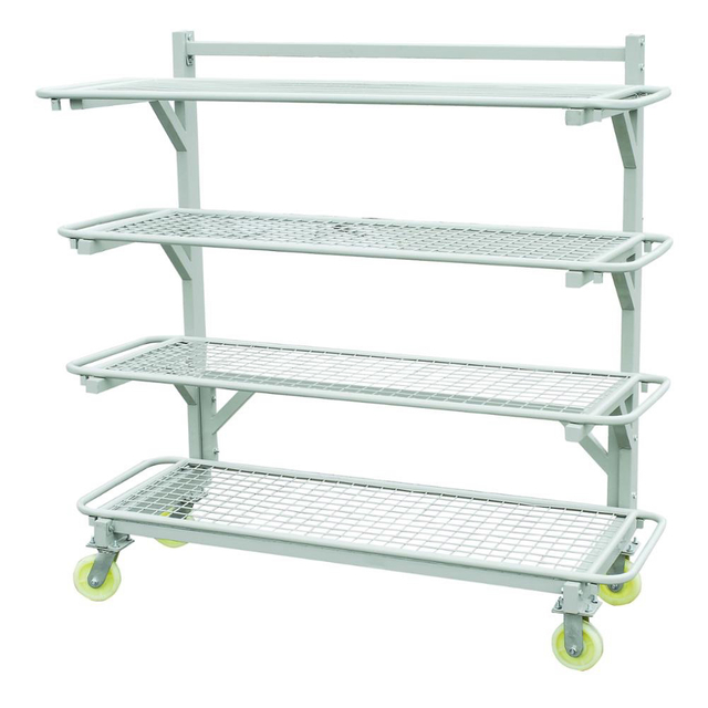 Fabric relaxing trolley rack